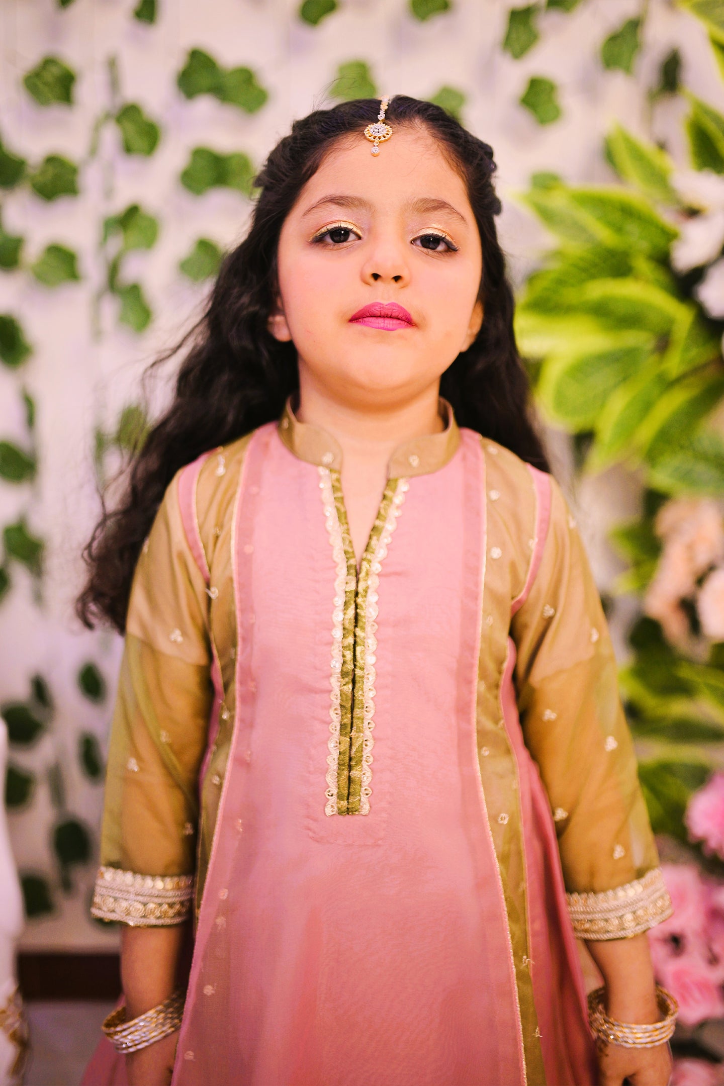 formal 2 piece frock & trouser