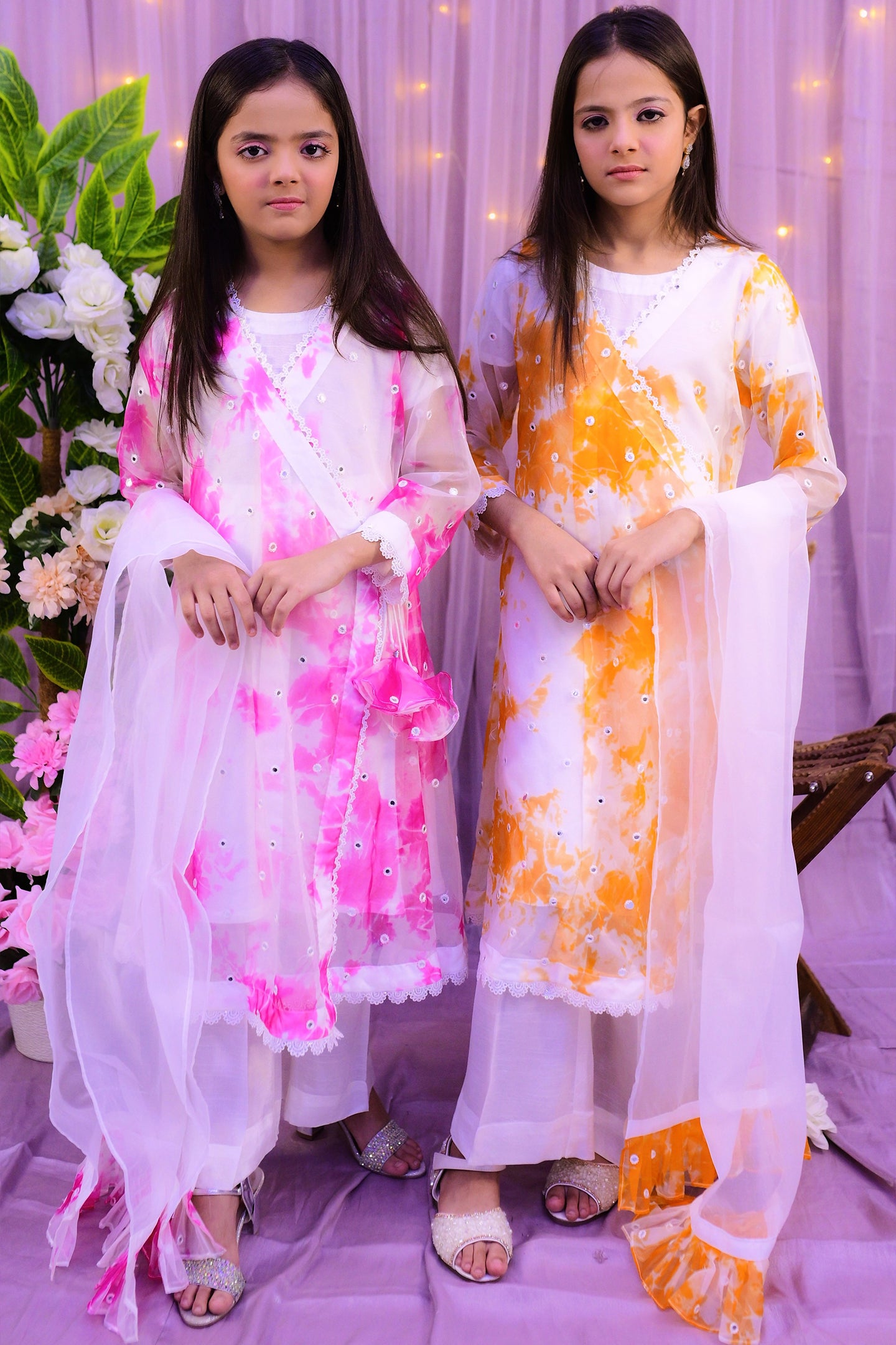 formal 3 piece shirt dupatta with inner & trouser