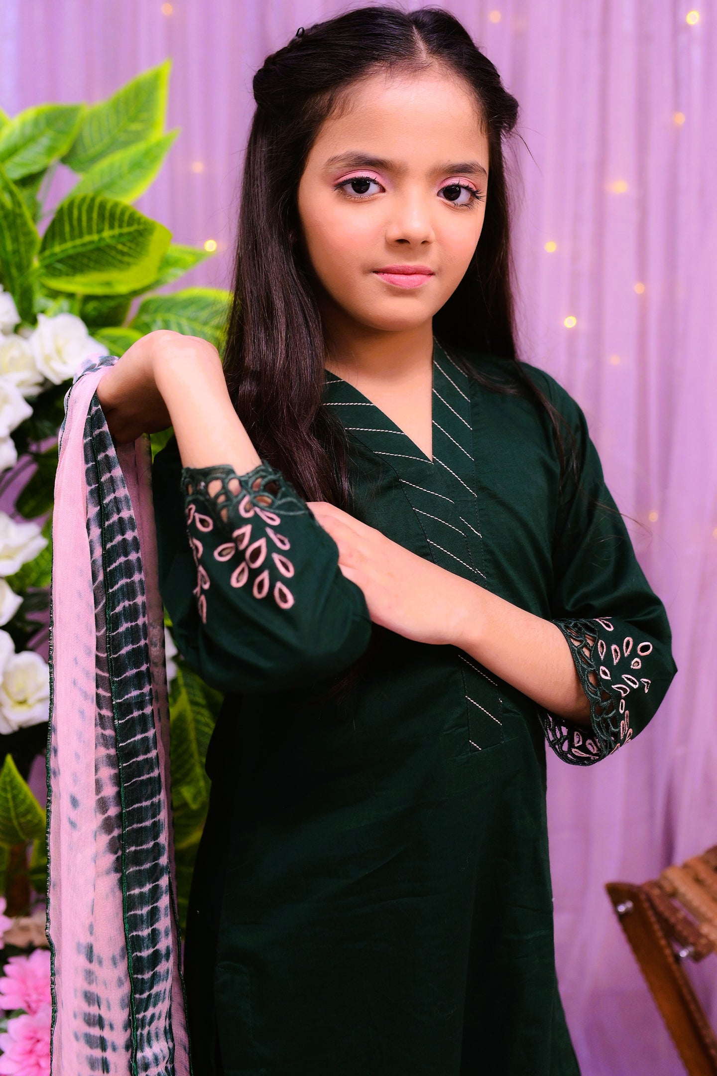 Casual 3 piece shirt dupatta and trouser