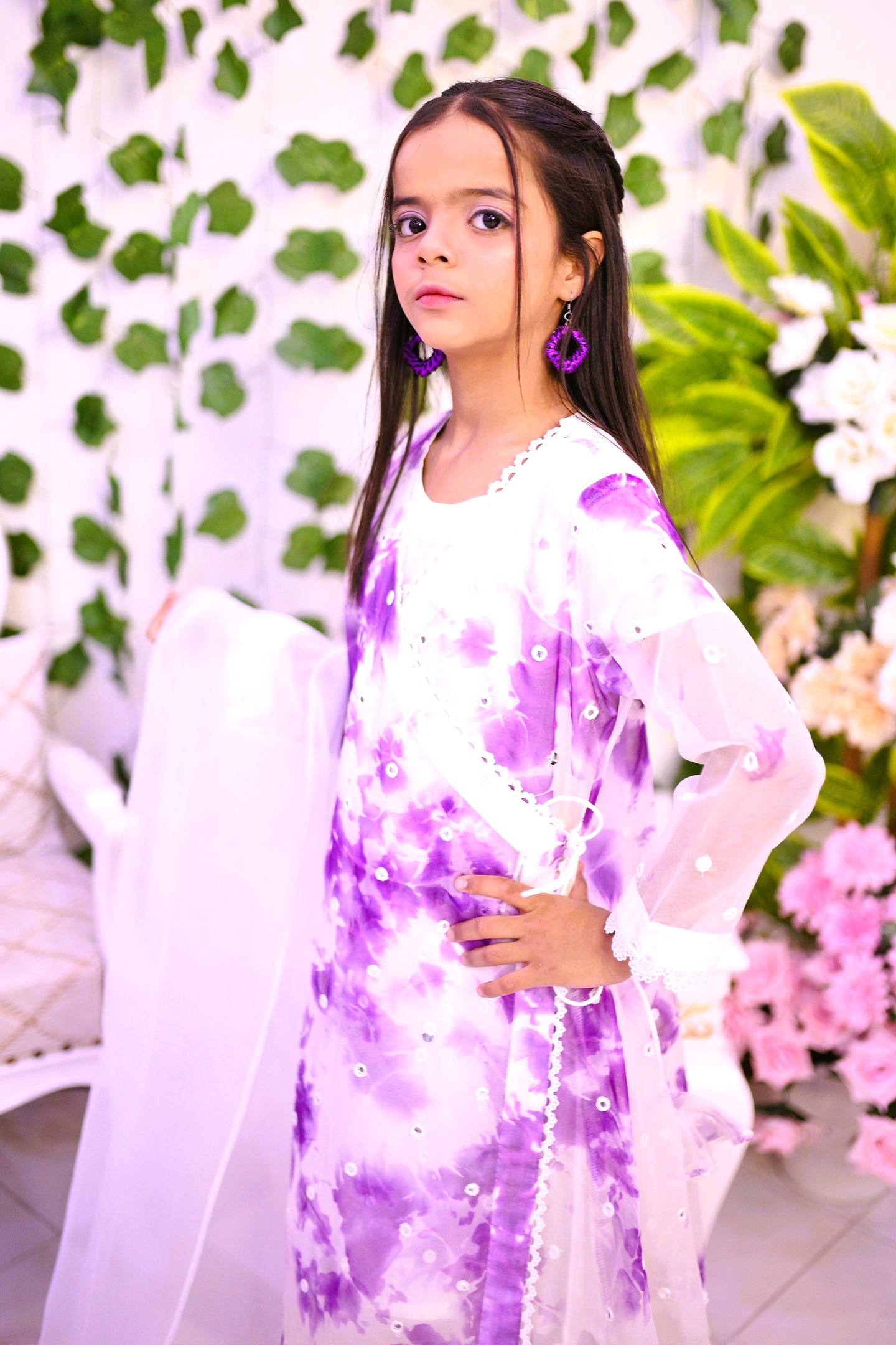 formal 3 piece shirt dupatta with inner & trouser