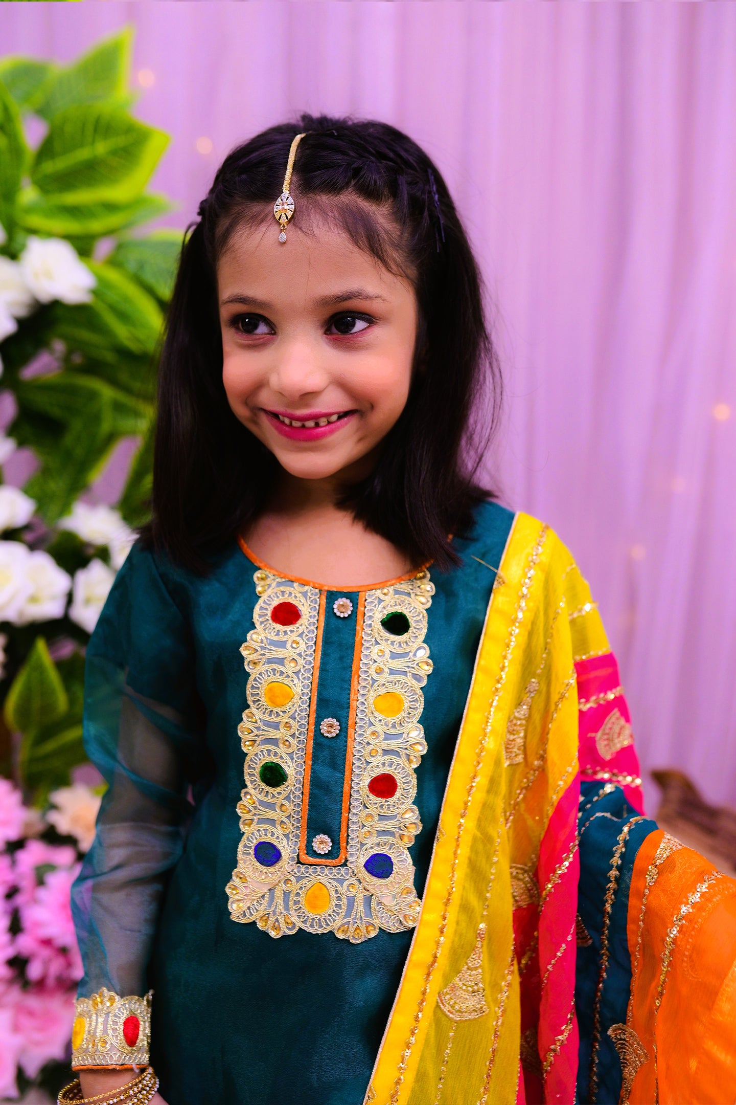 formal 3 piece shirt garara and dupatta