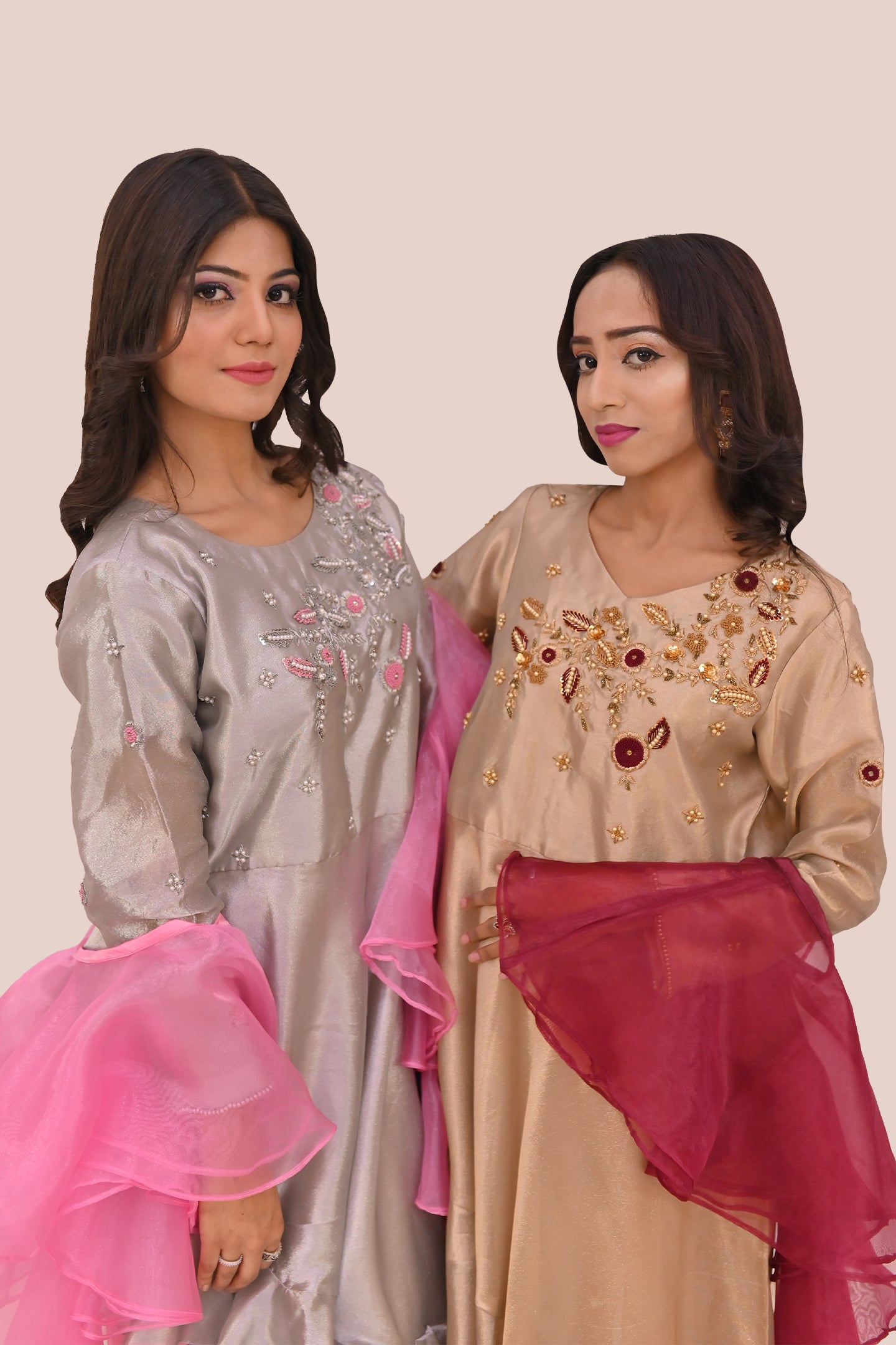 formal 3 piece shirt trouser & dupatta