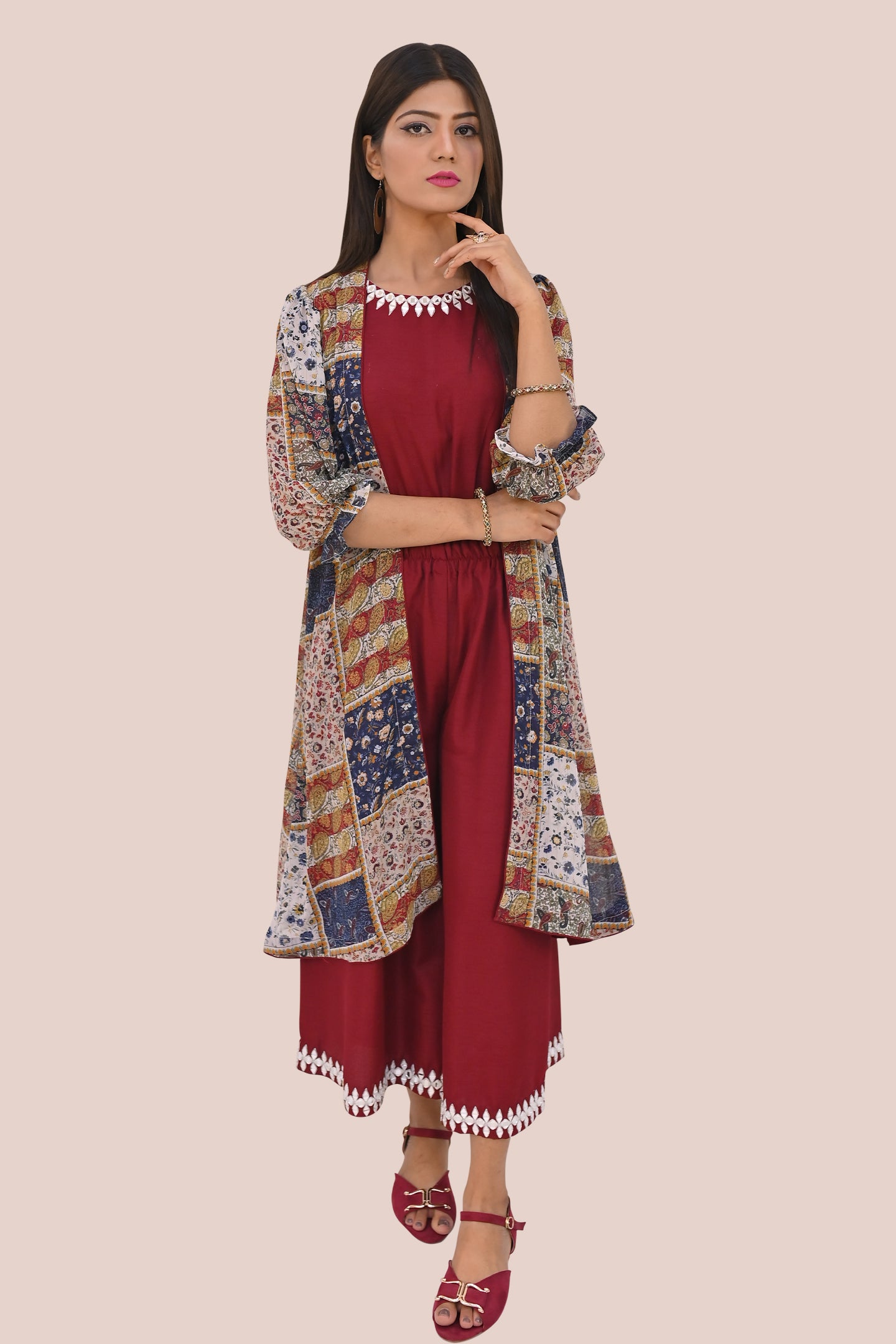 semiformal 2 piece jumpsuit with upper