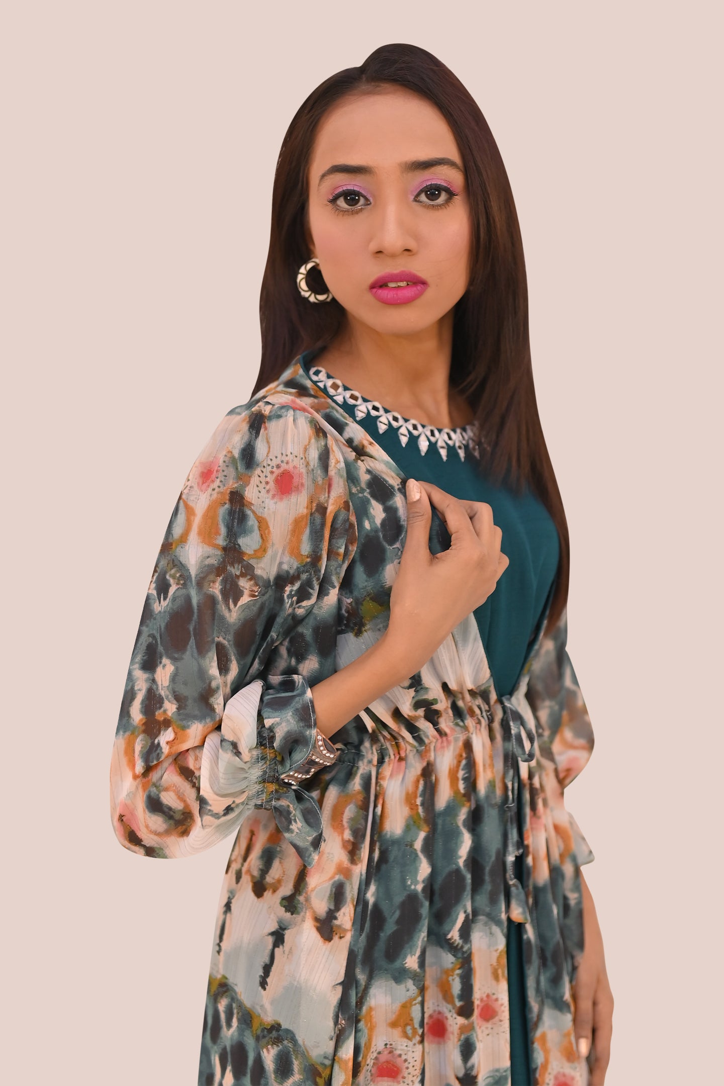 semiformal 2 piece jumpsuit with upper