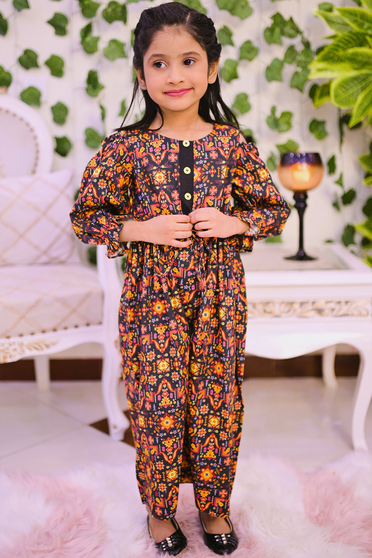 Kids casual jumpsuit