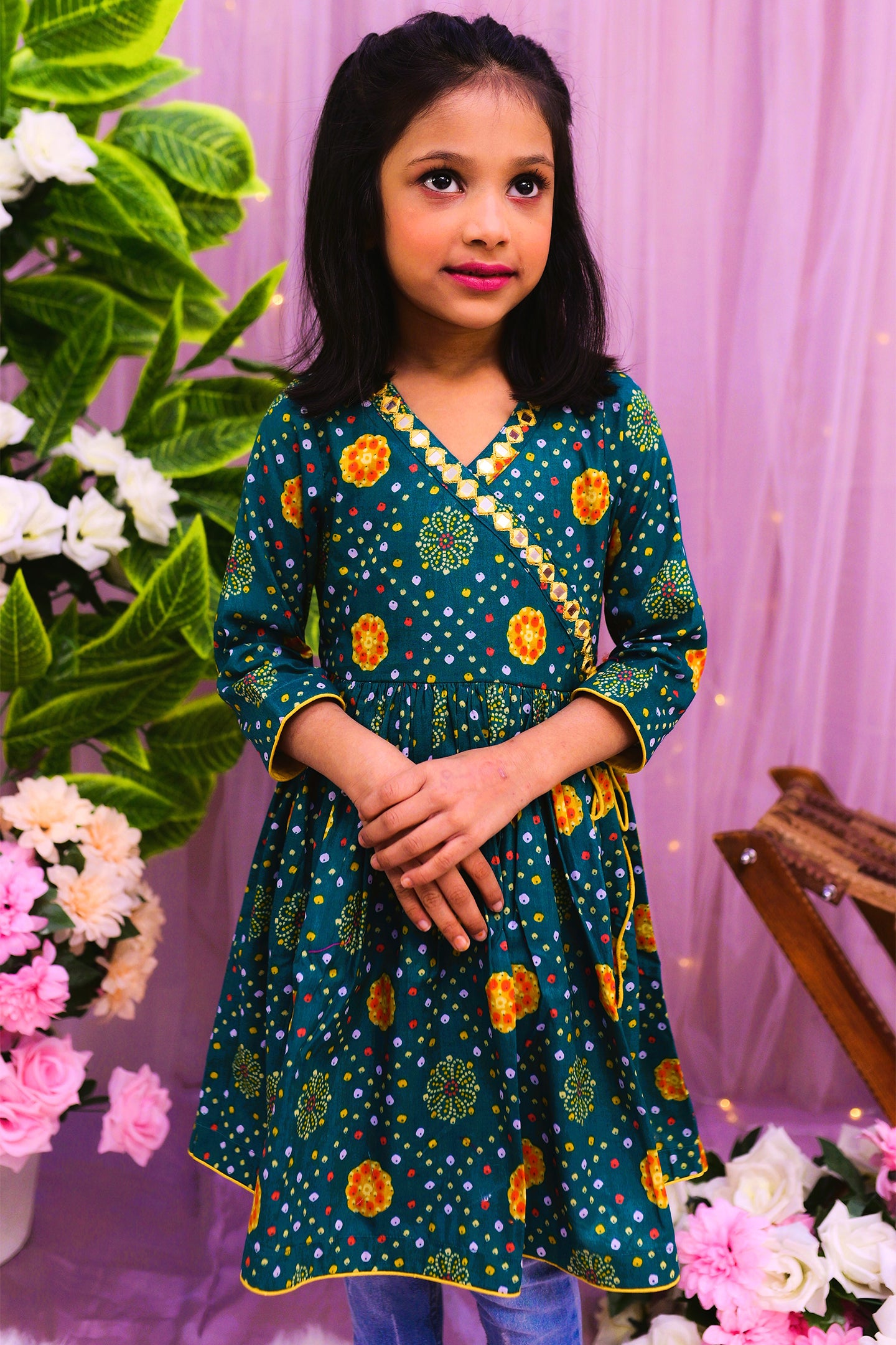 casual 1 piece short frock