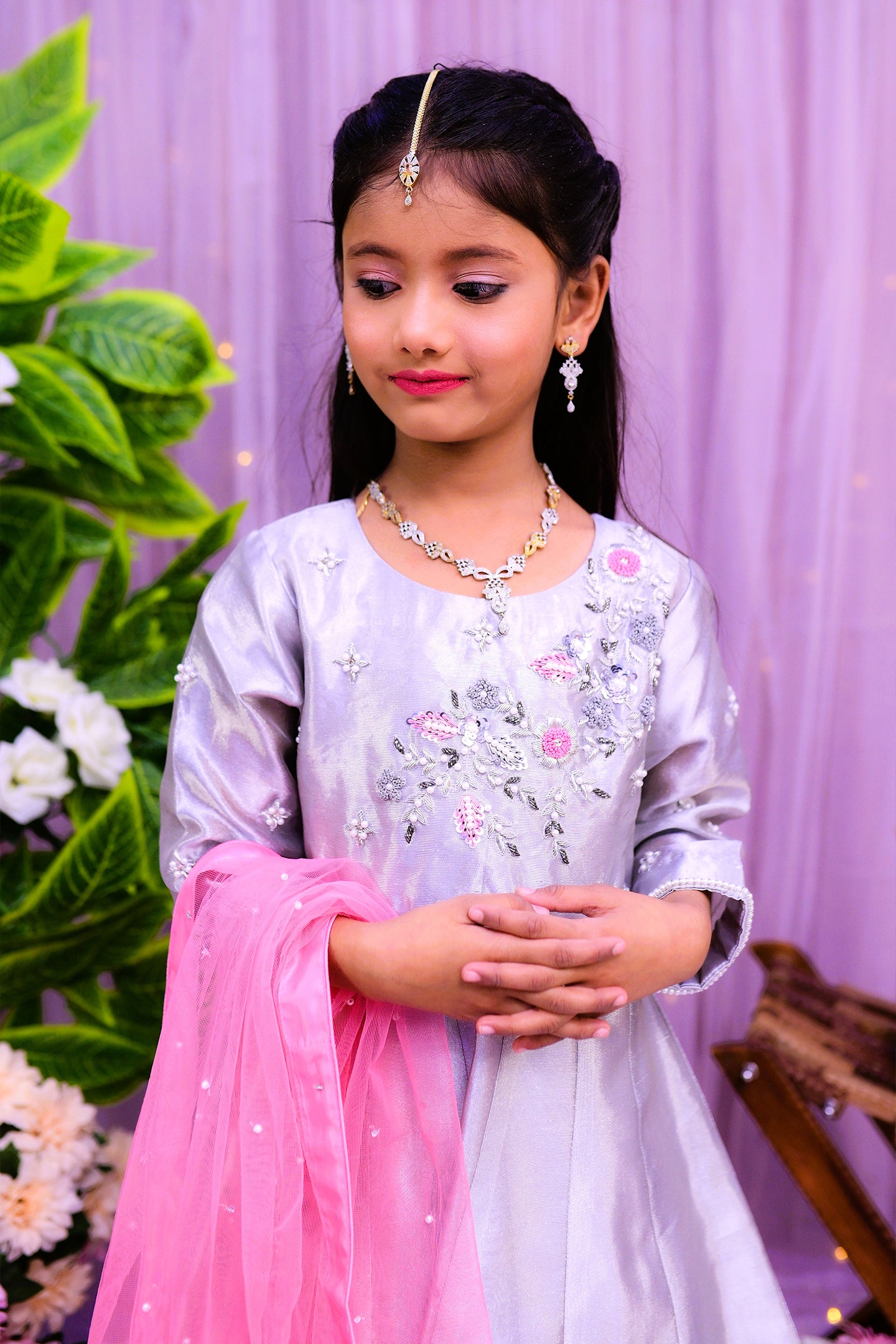 luxury 2 piece maxi and dupatta