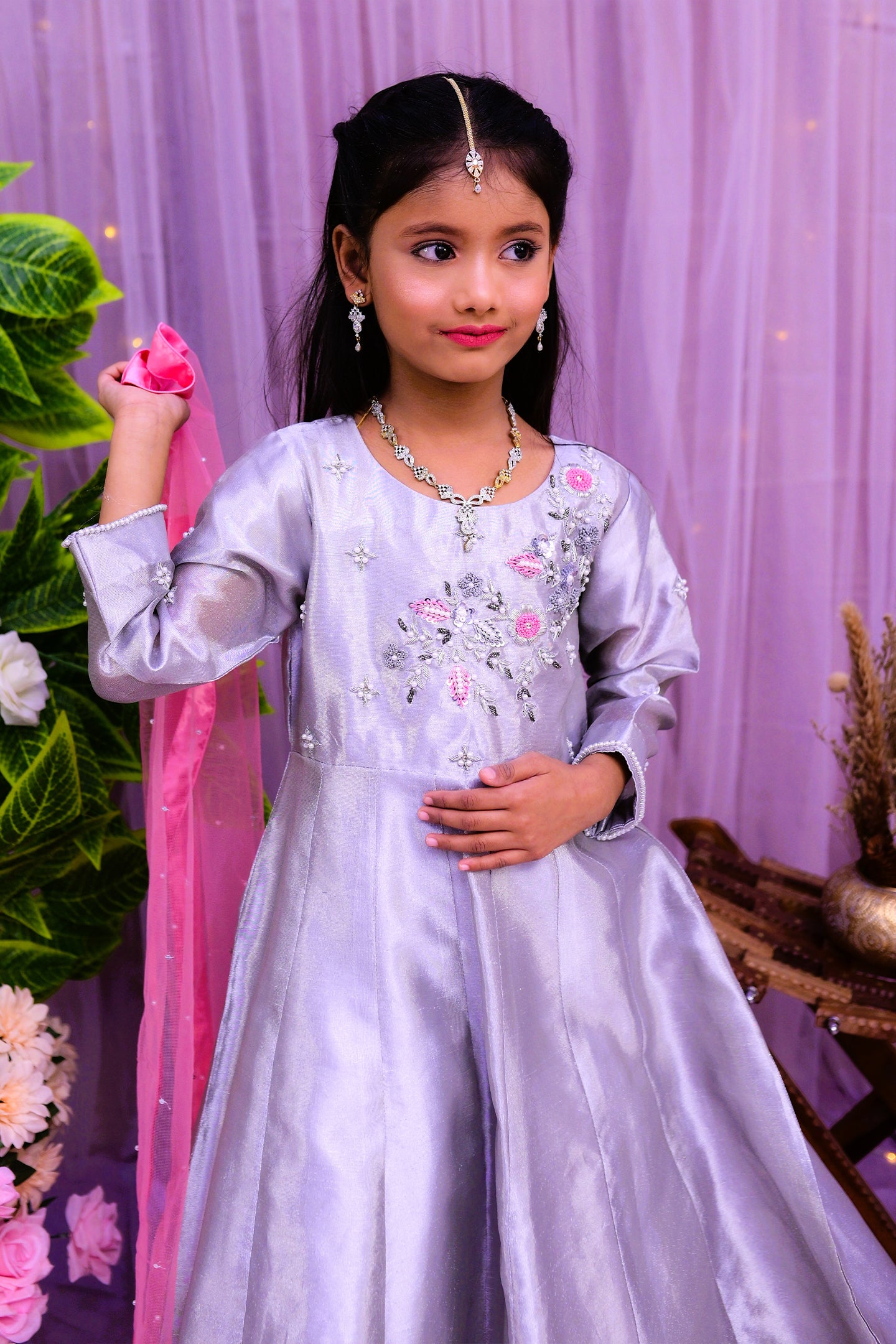 luxury 2 piece maxi and dupatta