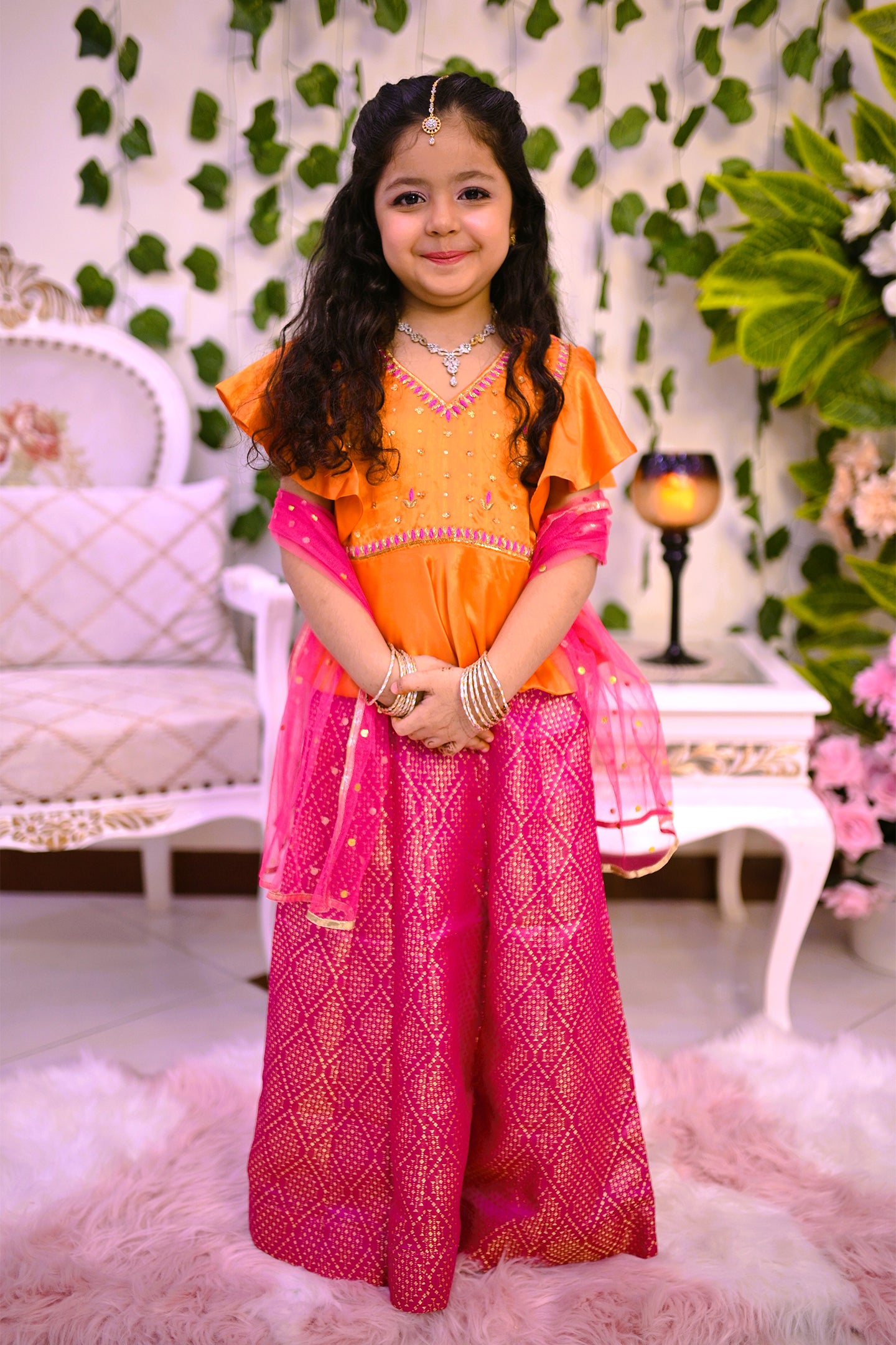 luxury 3 piece choli lehnga and dupatta