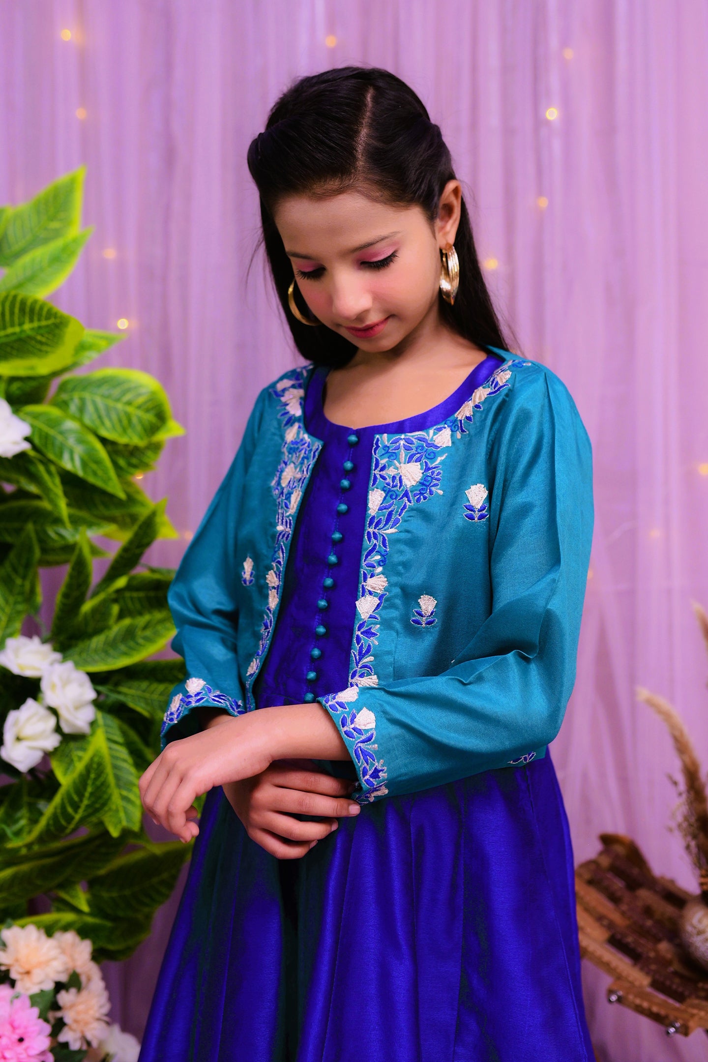 formal long maxi with short upper style