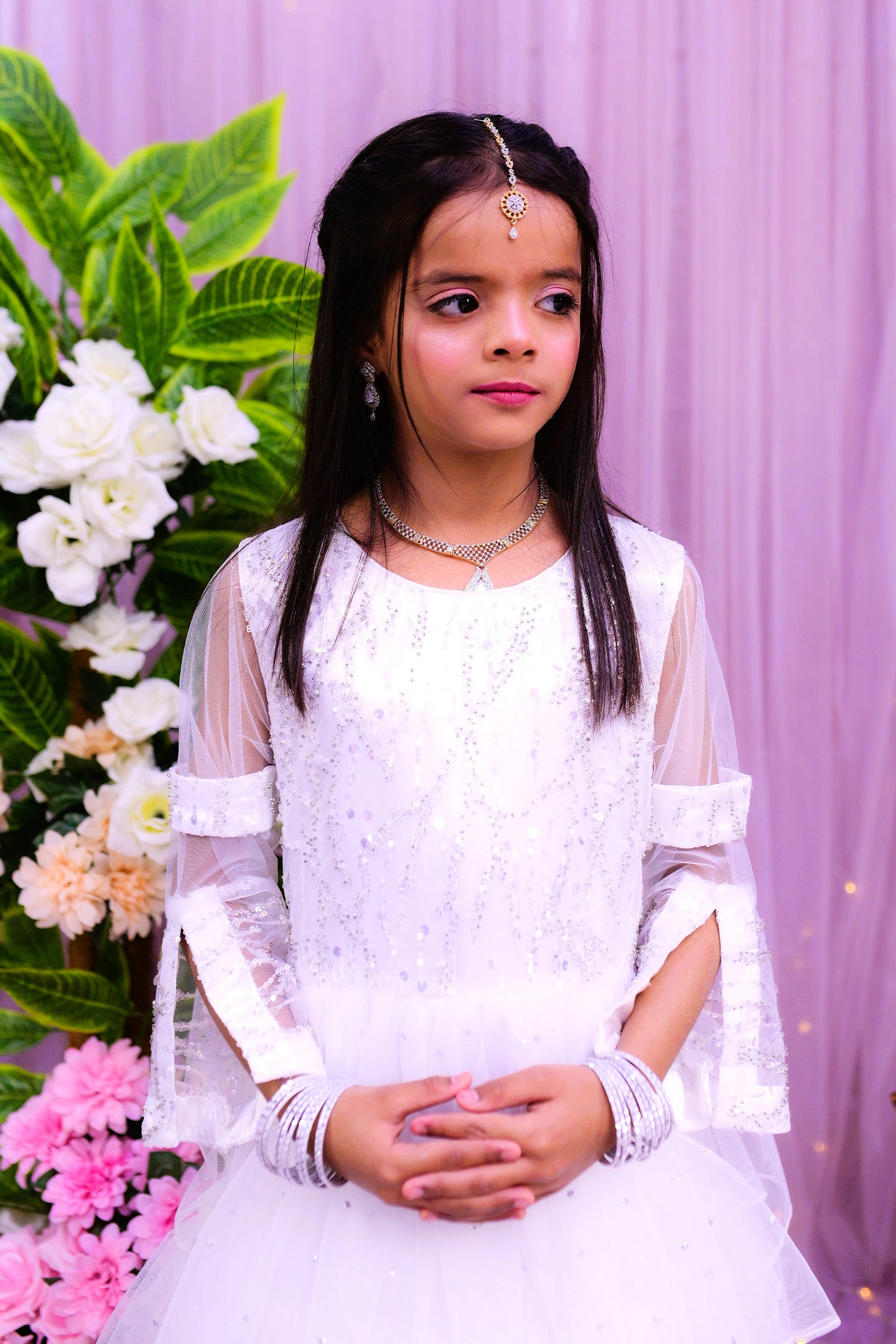 formal 3 steps long maxi