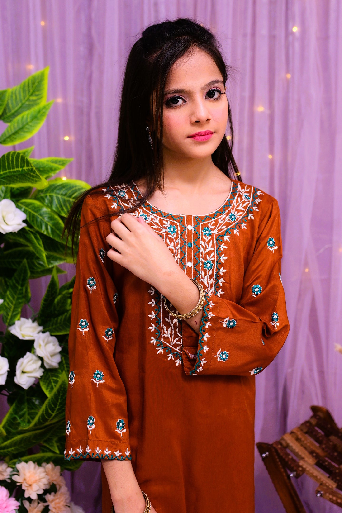 semi formal kurti 1 piece