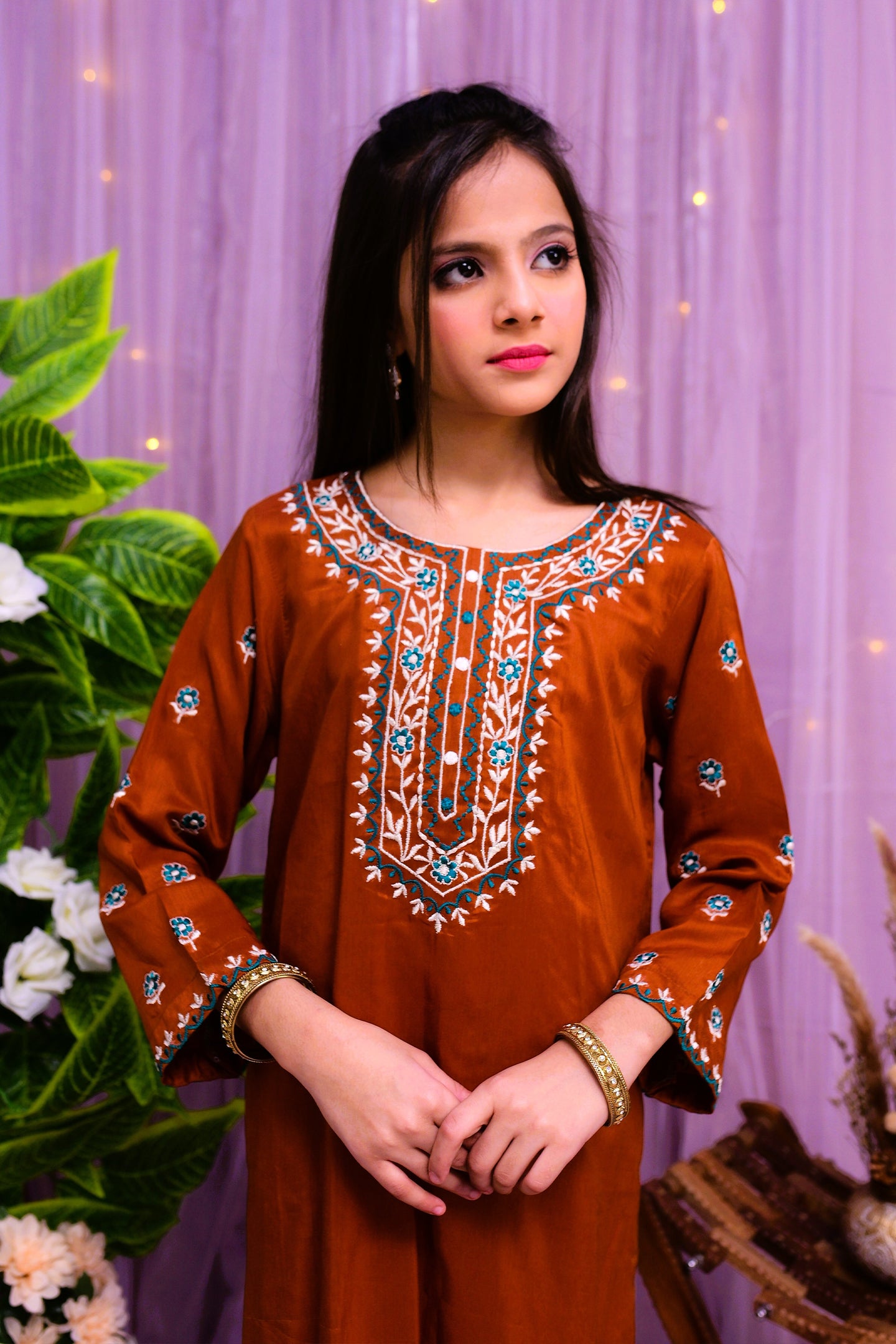 semi formal kurti 1 piece
