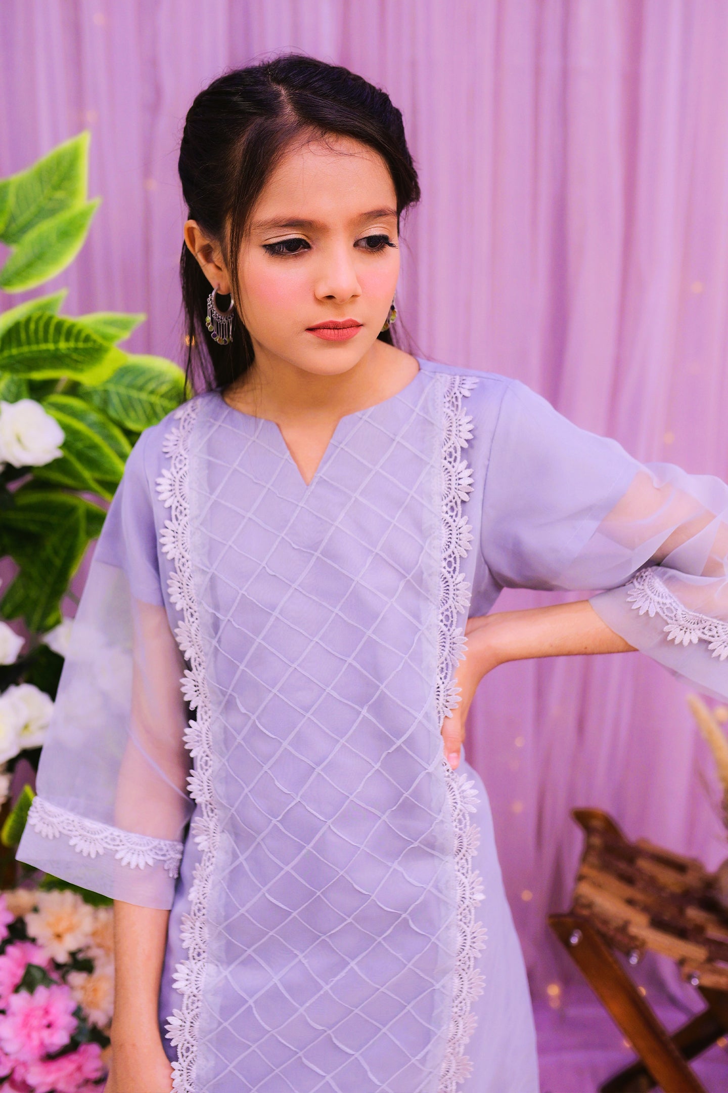 semi fomal 1 piece kurti