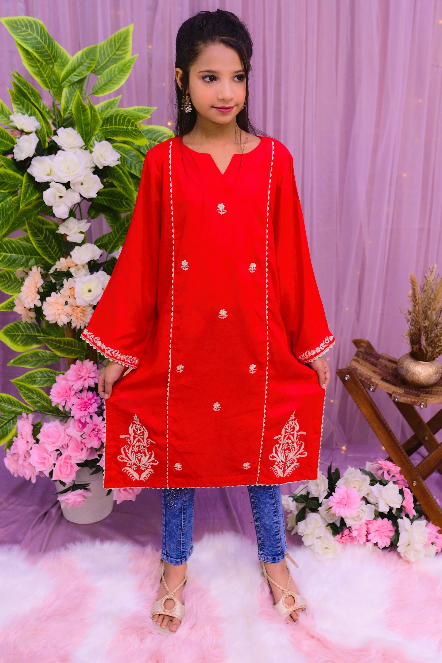 semi formal 1 piece kurti
