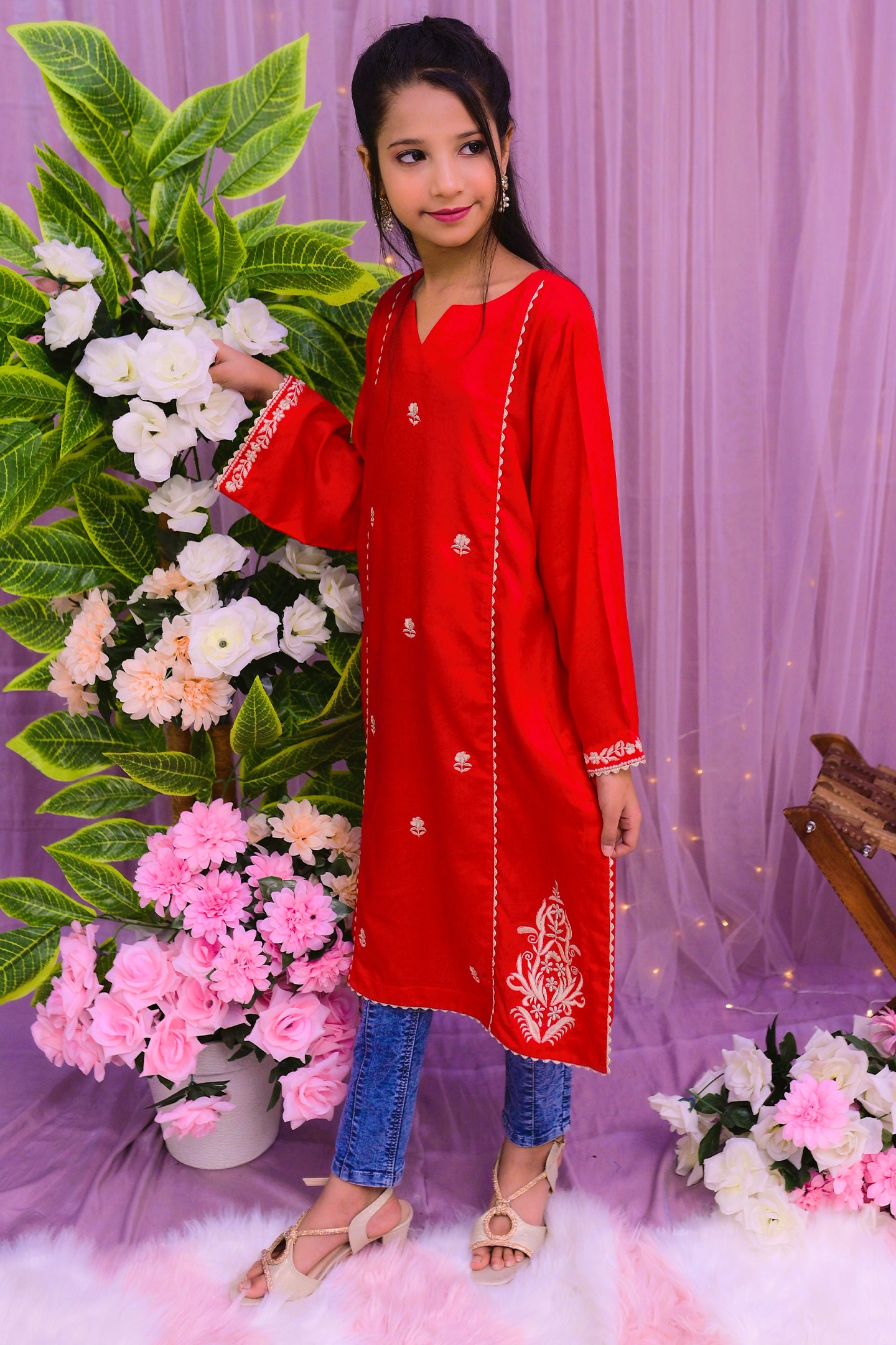 semi formal 1 piece kurti