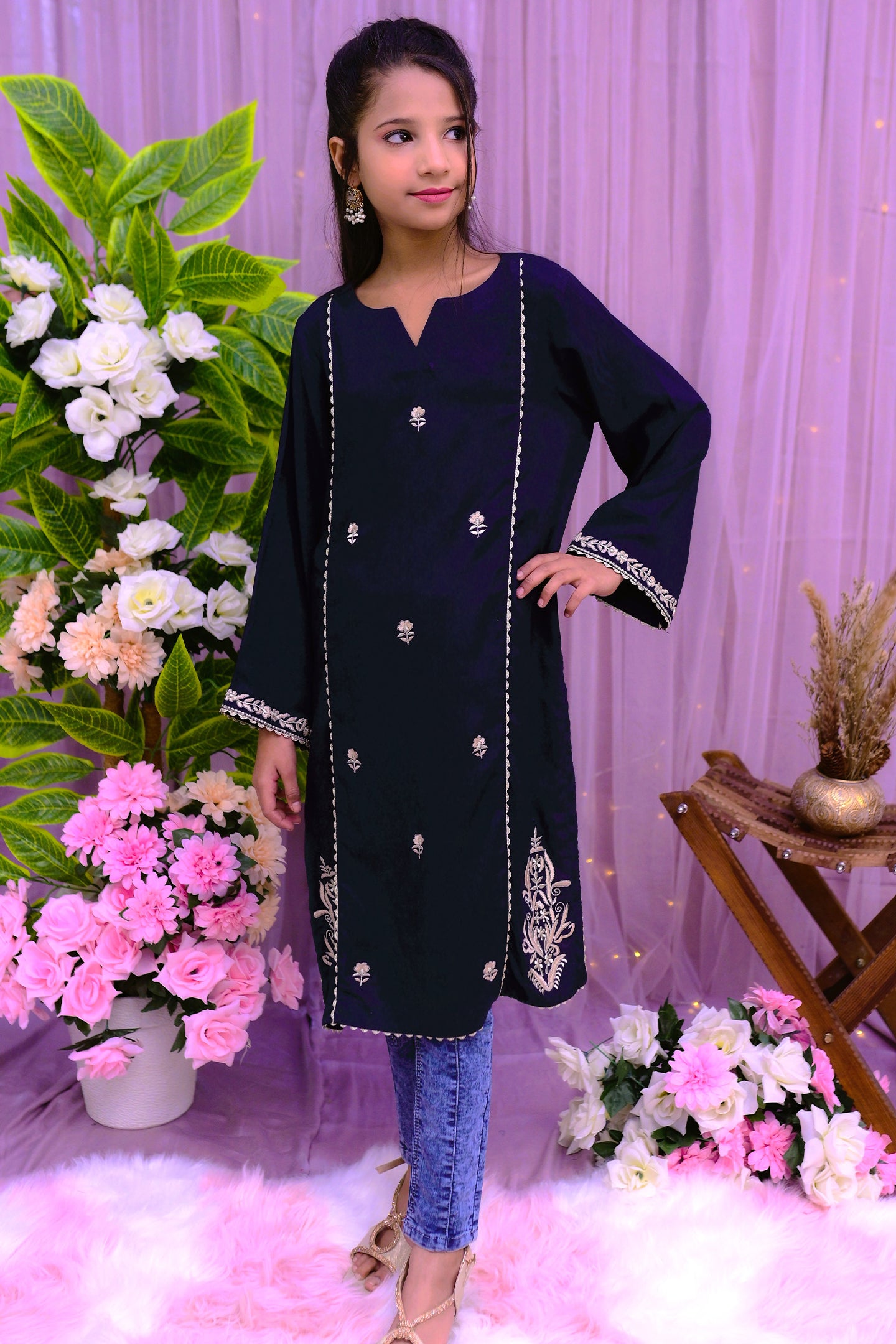semi formal 1 piece kurti