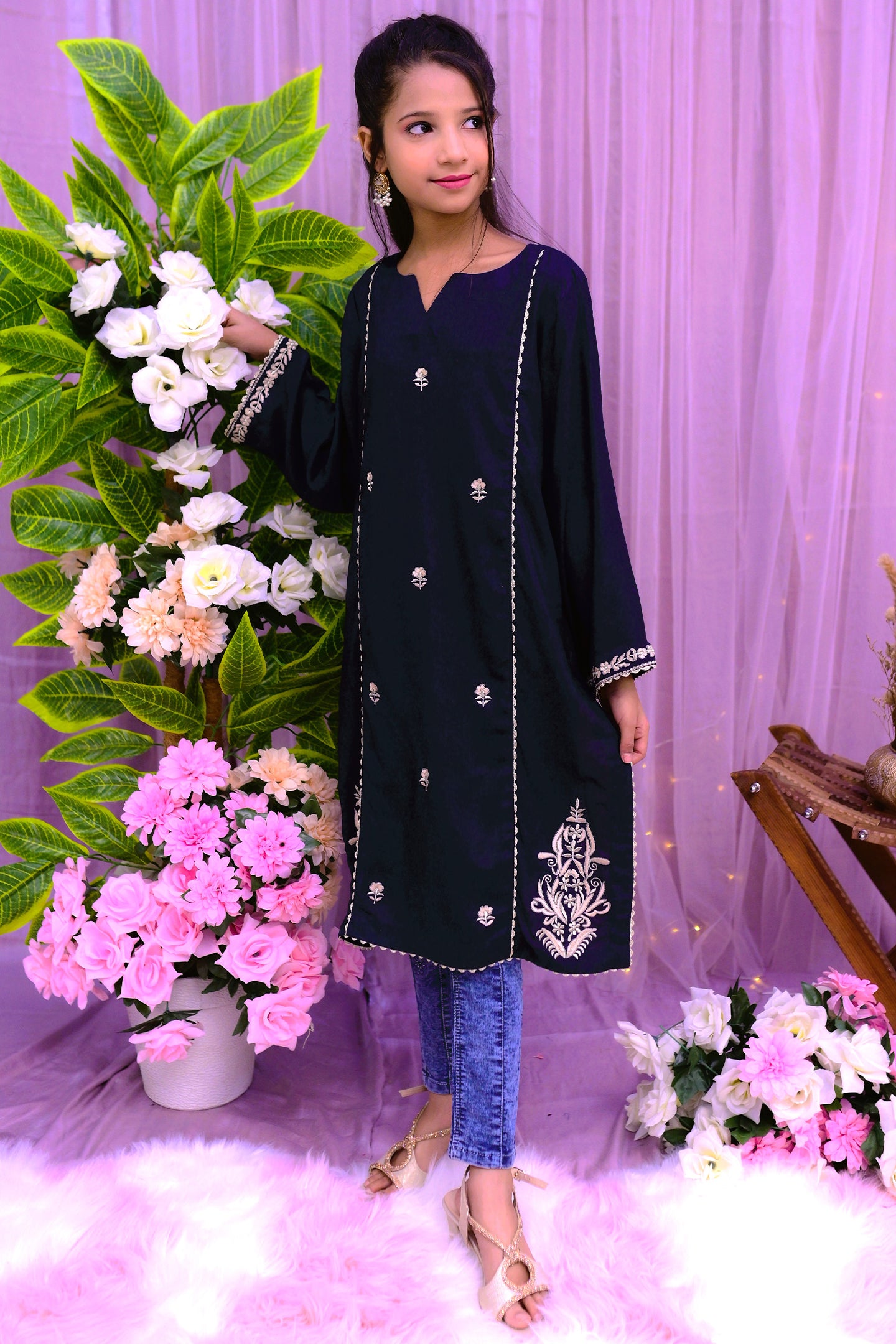 semi formal 1 piece kurti