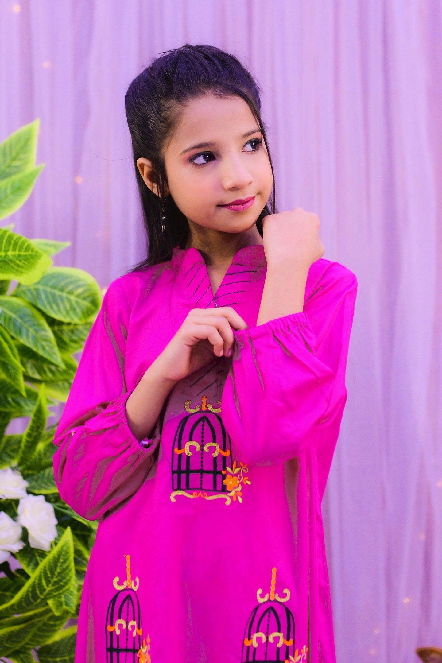 semi formal 1piece kurti