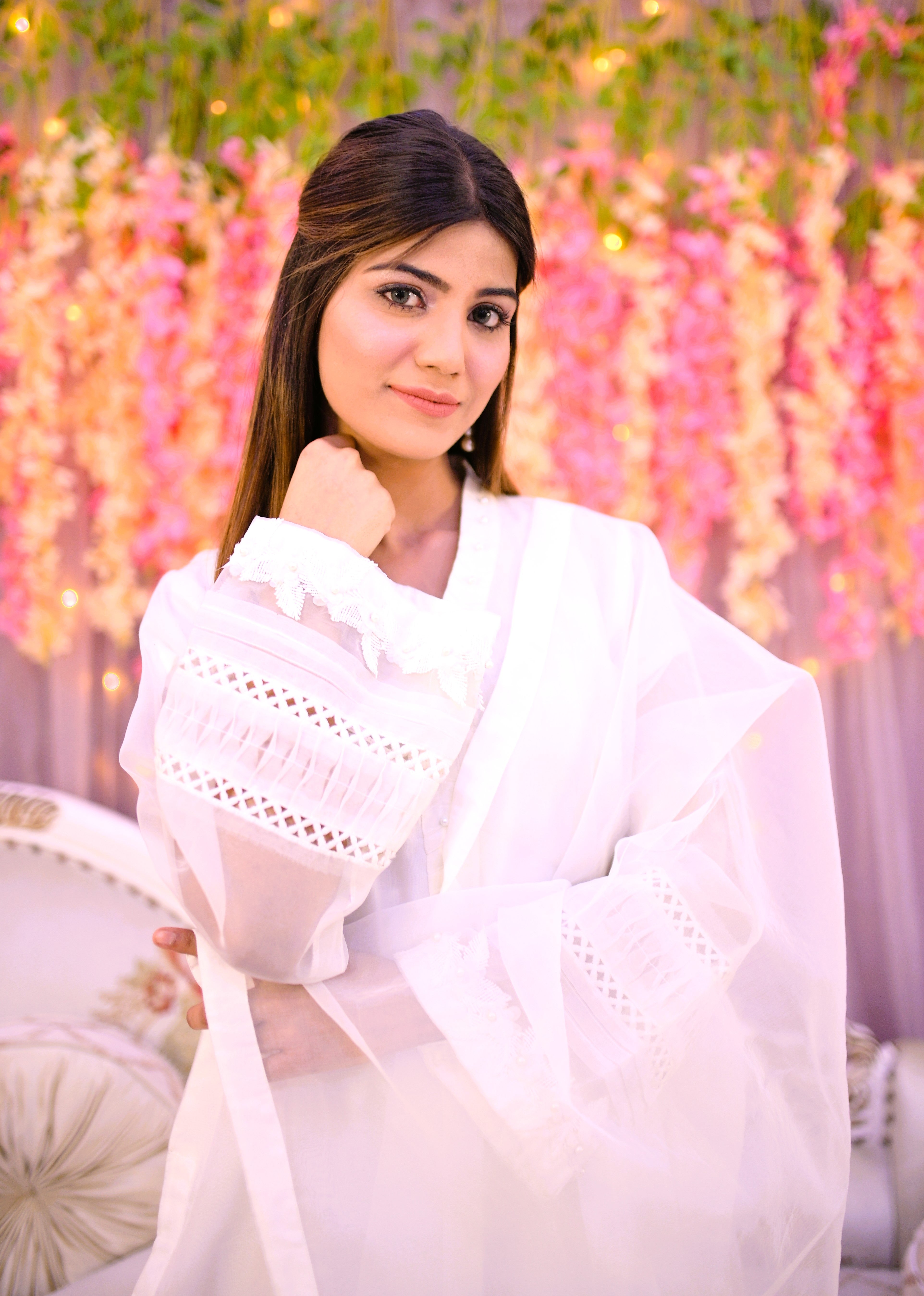 semiformal 3 piece shirt dupatta & trouser