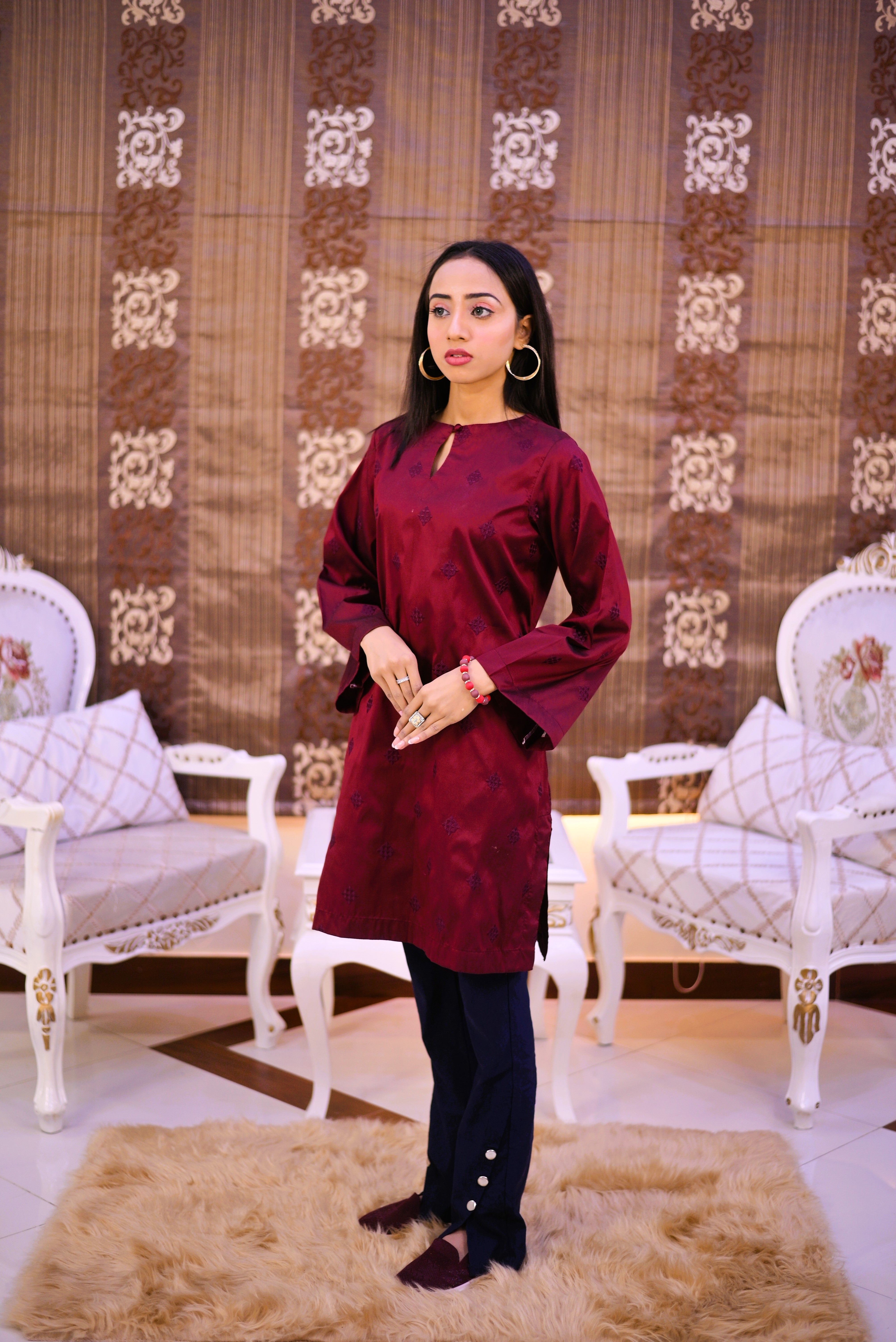 Women casual 1 piece shirt