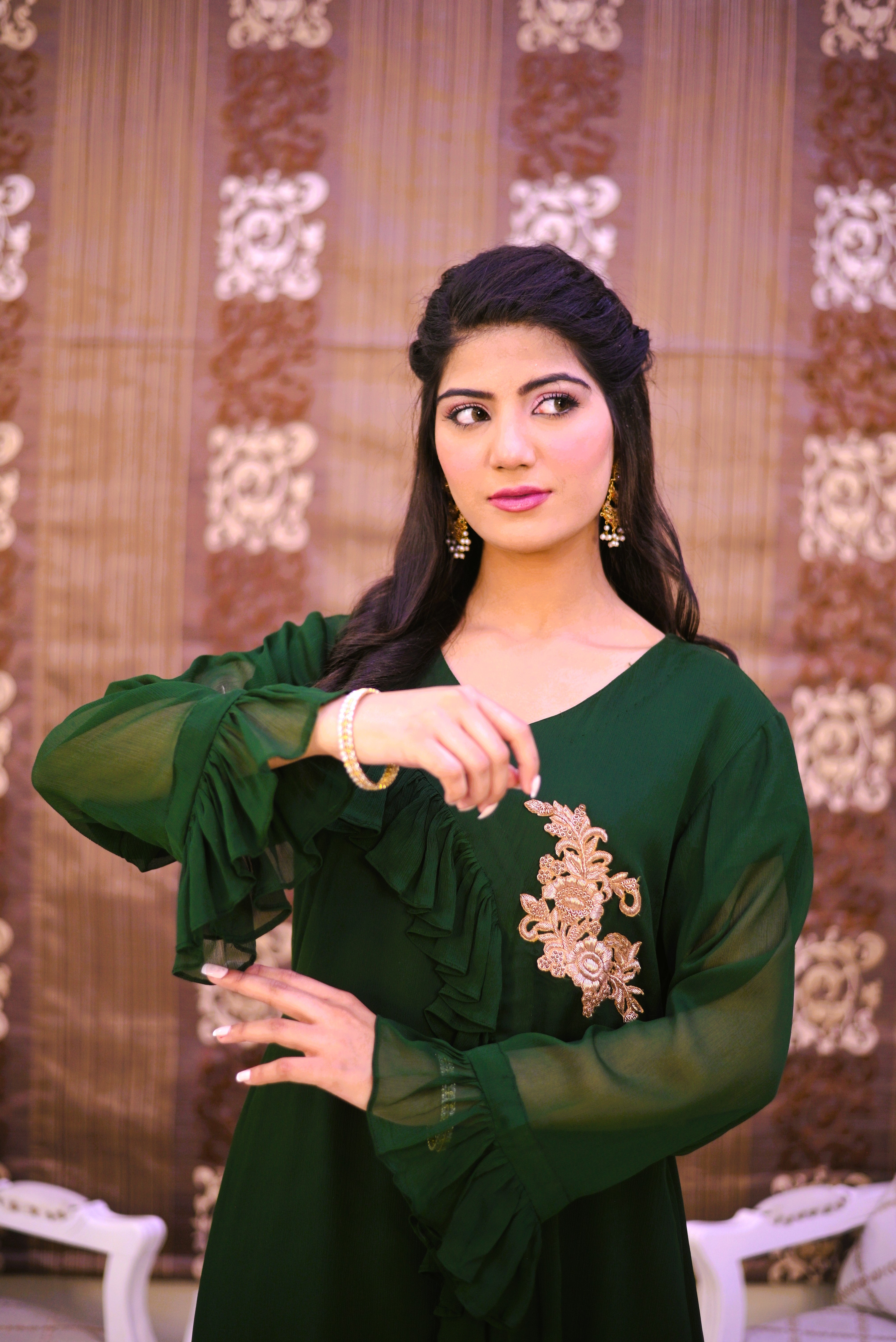 semiformal 2 piece frock & trouser