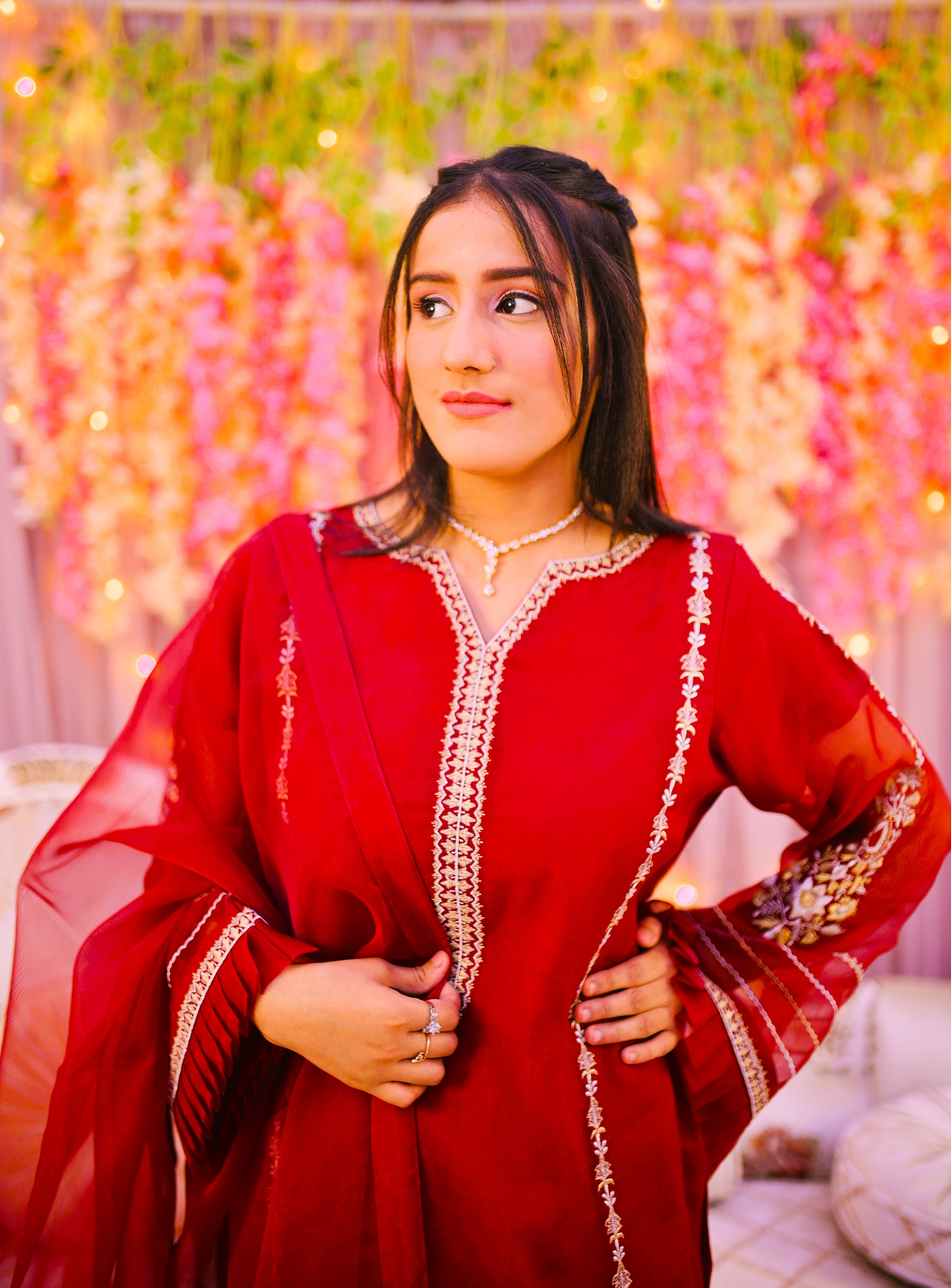 formal 3 piece shirt dupatta & trouser